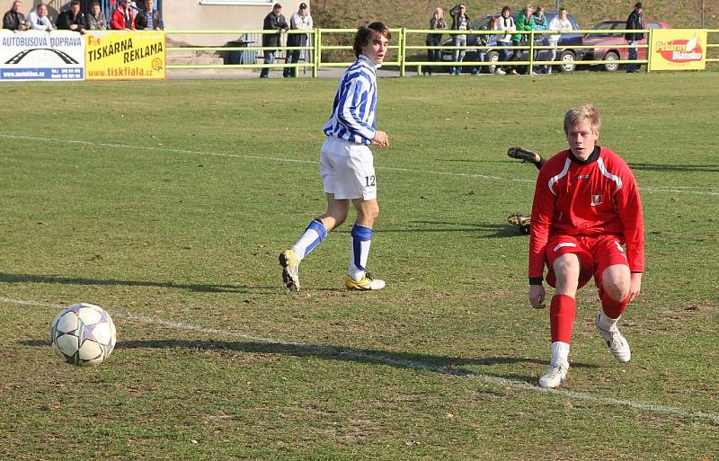 Dorostenci FK Apos Blansko porazili Humpolec 4:0.