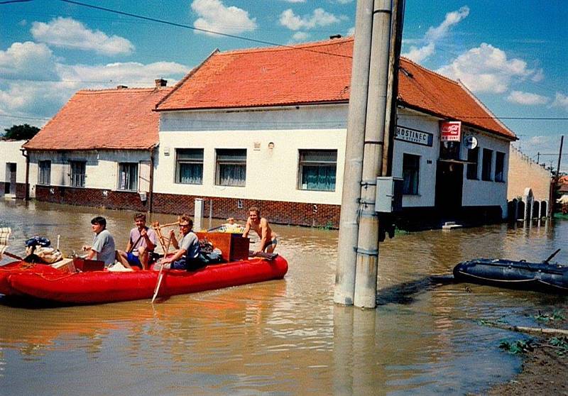 Záplavy v roce 1997.
