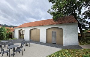 Prostory bývalé zámecké kočárovny chtějí Blanenští upravit na nový depozitář měřicí techniky a nabídnout v nich také zázemí pro přednášky a různé akce.