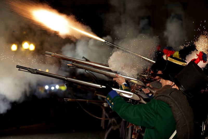 Vyškov si v úterý připomněl rok 1805. Střetl se zde předvoj Napoleonovy armády a ruského vojska.