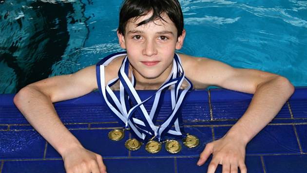 Plavec Milan Kučera sbírá medaile ve velkém - Blanenský deník