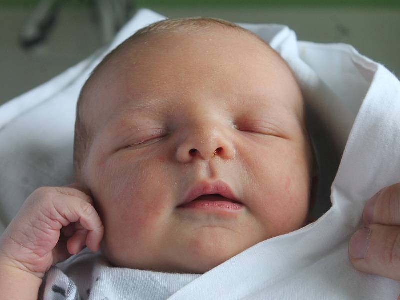 Adam Dufek, 53 cm, 3,82 kg, Kunštát, 20. 7. 2015.