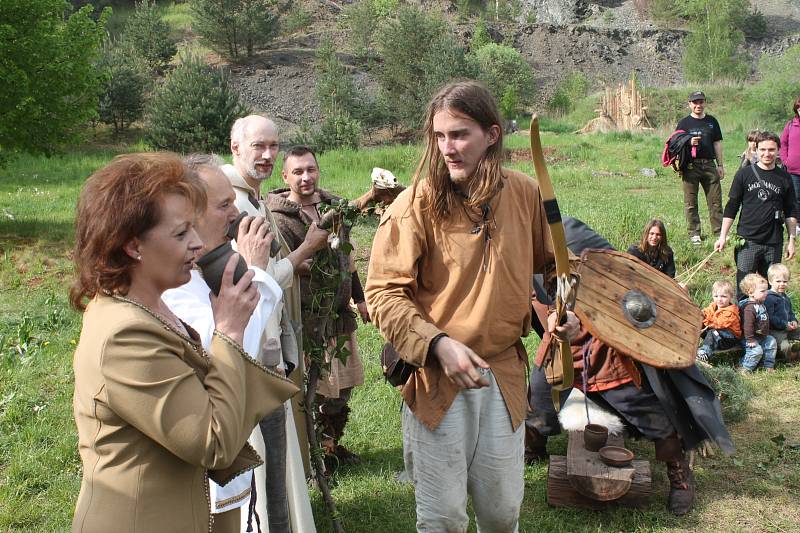 V Archeoparku Isarno u Letovic se odehrála keltská svatba.