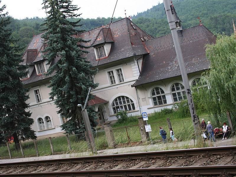 Hotel a restaurace Skalní sklep v Adamově.