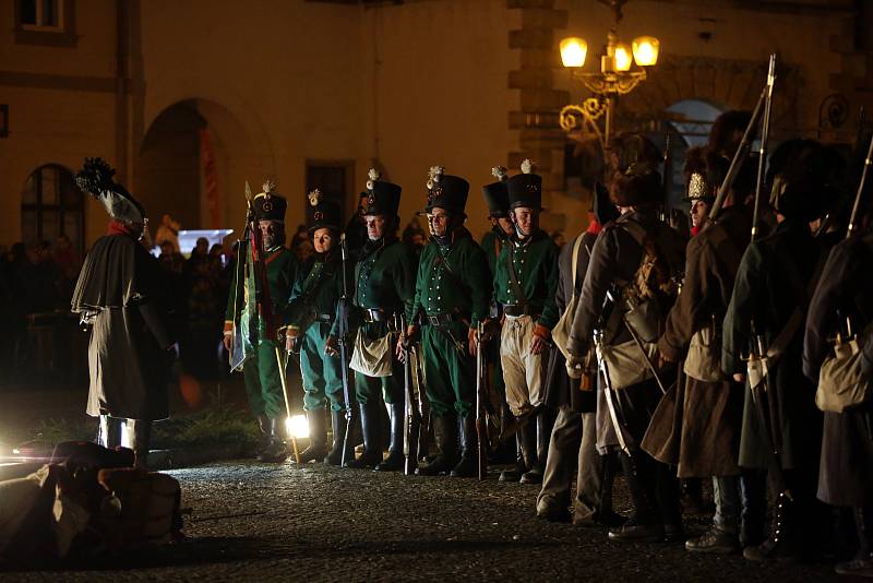 Vyškov si v úterý připomněl rok 1805. Střetl se zde předvoj Napoleonovy armády a ruského vojska.