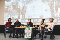 Zakončením prvního ročníku festivalu SITU byl diskuzní panel v blanenském kině.