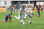 Fotbalisté Blanska  porazili Kuřim 2:1 a jsou v čele krajského přeboru.