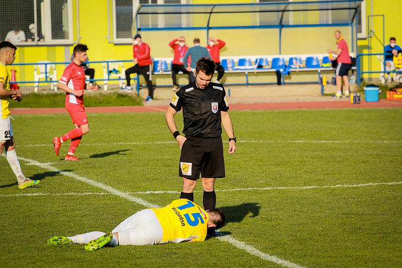 Blanenští fotbalisté prohráli ve 20. kole FORTUNA:NÁRODNÍ LIGY na domácím hřišti s Jihlavou 1:3.