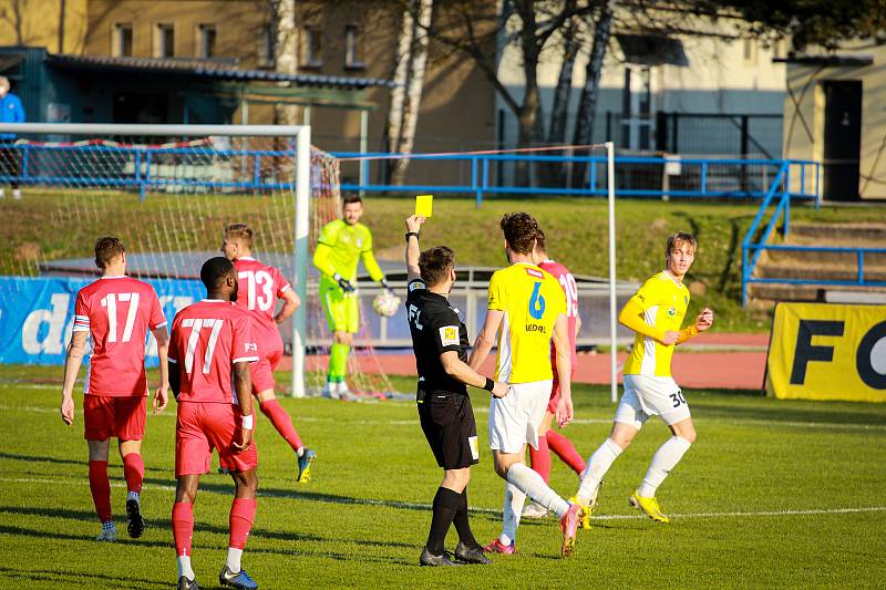 Blanenští fotbalisté prohráli ve 20. kole FORTUNA:NÁRODNÍ LIGY na domácím hřišti s Jihlavou 1:3.