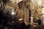 V jeskyni Výpustek v Moravském krasu se konala Noc pro netopýry. 