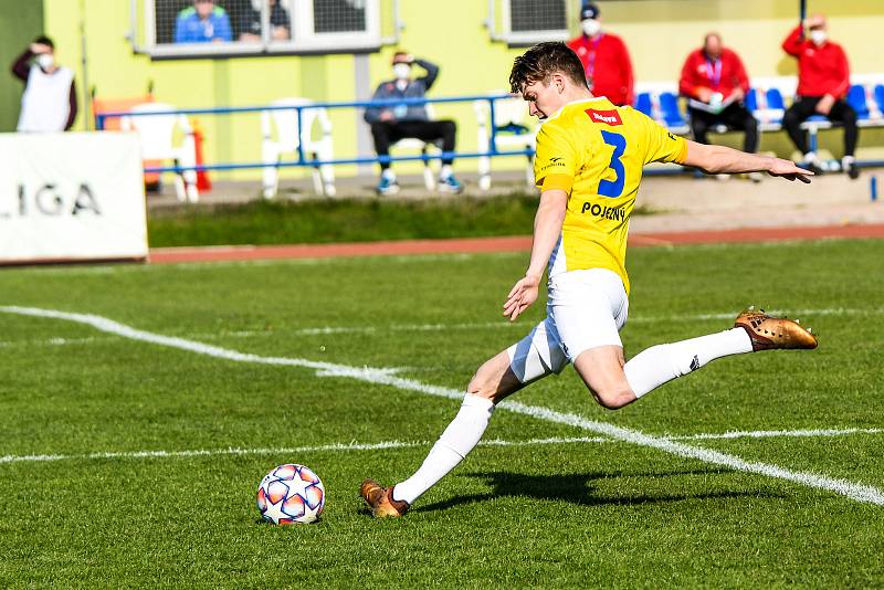 Blanenští fotbalisté prohráli ve 20. kole FORTUNA:NÁRODNÍ LIGY na domácím hřišti s Jihlavou 1:3.