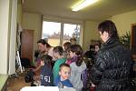 Děti ze Základní školy ve Vysočanech navštívily redakci Blanenského deníku Rovnost.