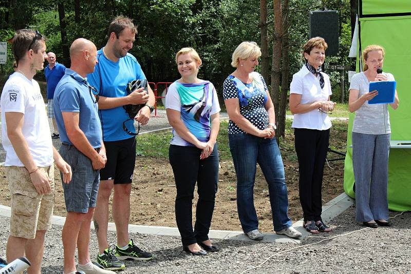 Boskovické cyklostezky lákají rodiny s dětmi.