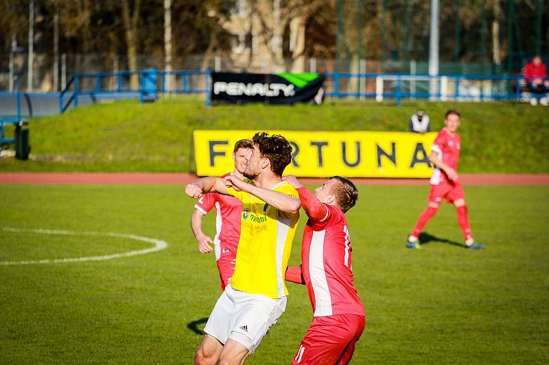 Blanenští fotbalisté prohráli ve 20. kole FORTUNA:NÁRODNÍ LIGY na domácím hřišti s Jihlavou 1:3.