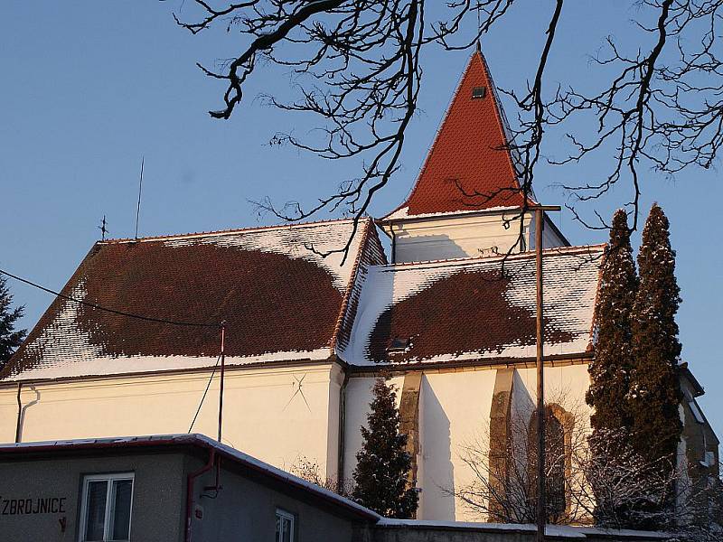 Kostel sv. Václava ve Vanovicích.