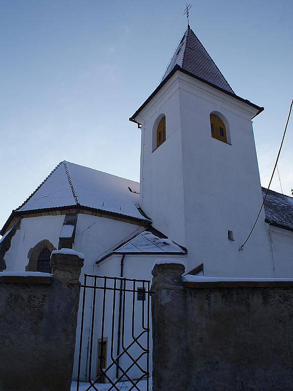 Kostel sv. Václava ve Vanovicích.