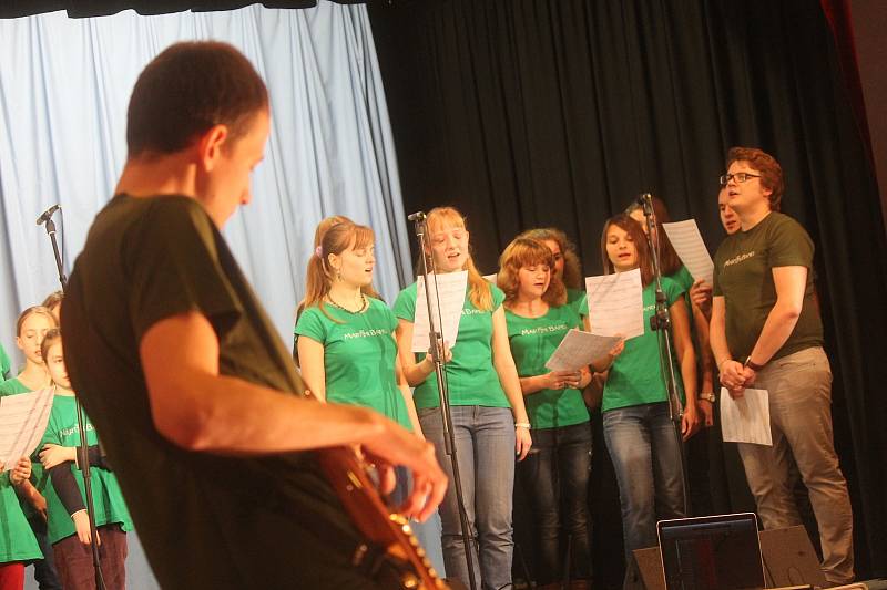 Koncert chrámového sboru Martini Band zaplnil Katolický dům v Blansku.