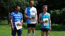 Na Sloupskou lesní patnáctku v neděli odstartovalo 73 běžců, což je rekord závodu.