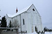 Kostel v Lipovci.
