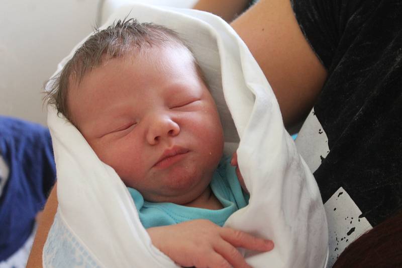 Michael Žůrek, 55 cm, 4,09 kg, Krhov, 22. 7. 2015.