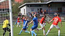 Fotbalisté Boskovic porazili druhou Líšeň 4:2 a vedou tabulku I. A třídy skupiny A o pět bodů.