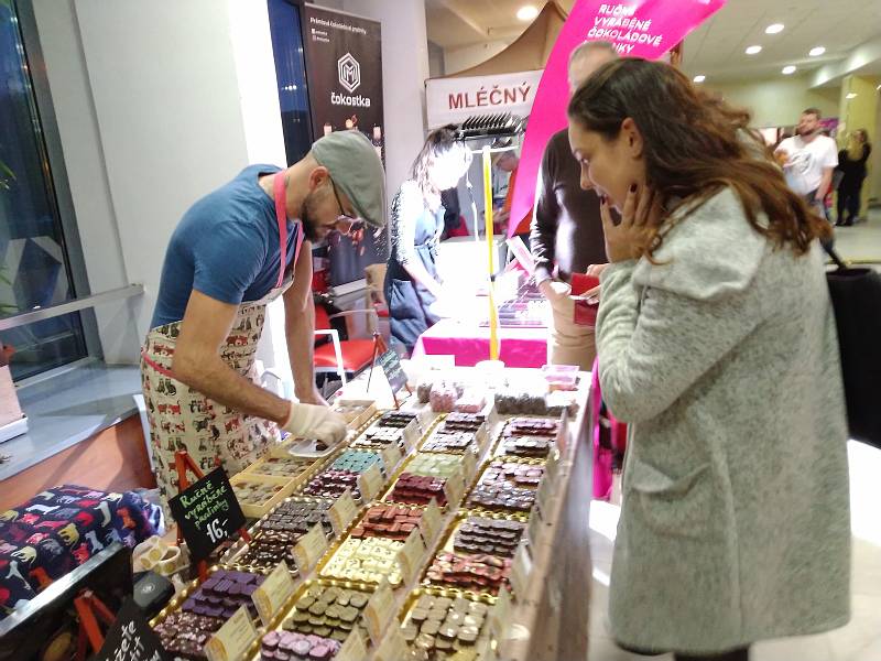 Dělnický dům v Blansku hostil od pátku do neděle Čokoládový festival.