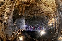 Punkevní jeskyně jsou nejnavštěvovanější v Moravském krasu