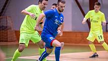 V letošním posledním kole futsalové divize E prohrál Pro-STATIC Blansko (žluté dresy) doma s FC Kloboučky 5:10.