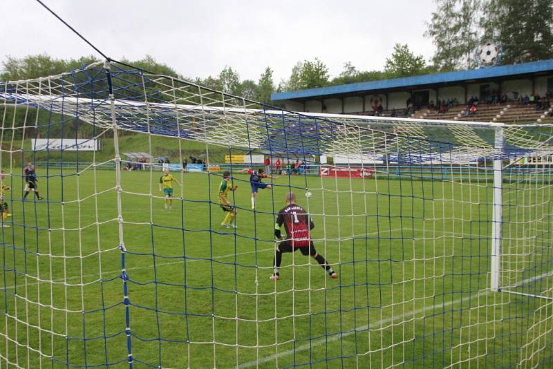 Fotbalisté Blanska porazili zachraňující se Napajedla 1:0.