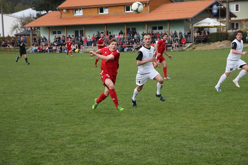 Fotbalisté Kunštátu porazili v derby I. A třídy Boskovice 4:1.