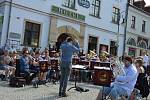 Jeden z předních norských orchestrů Jaren Hornmusikkforening v pátek koncertoval na Masarykově náměstí v Boskovicích.