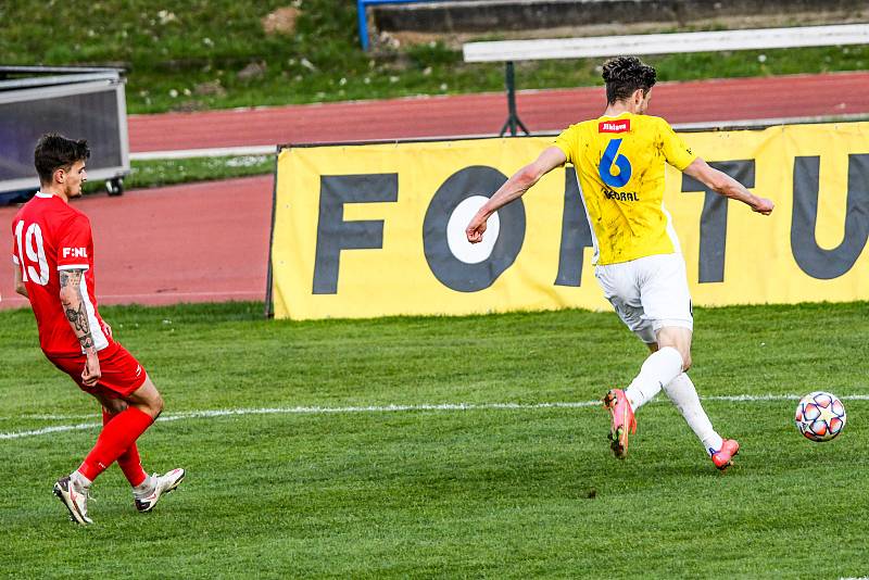 Blanenští fotbalisté prohráli ve 20. kole FORTUNA:NÁRODNÍ LIGY na domácím hřišti s Jihlavou 1:3.