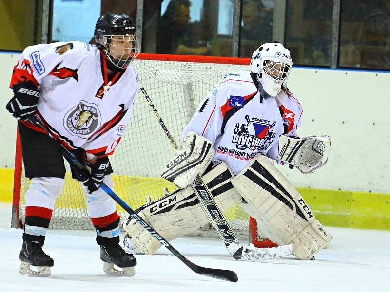 V přátelských zápasech porazily hokejistky HC Cherokees Blansko výběr Kanady 5:4 po samostatných nájezdech a 9:2.