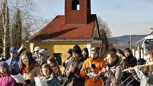 Muzikanti při Předvánočním koledování navštívili například Velké Opatovice, Borotín, Vanovice nebo Světlou.