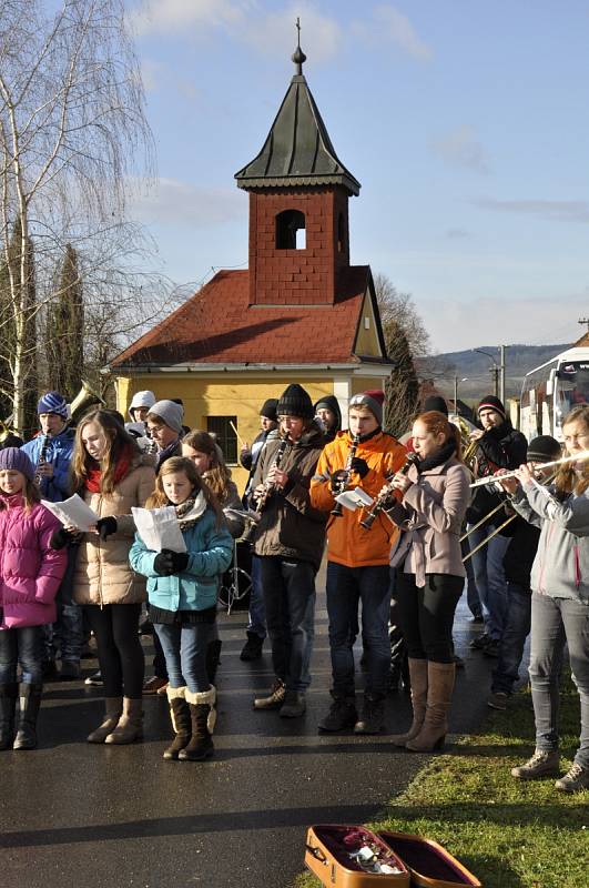 Muzikanti při Předvánočním koledování navštívili například Velké Opatovice, Borotín, Vanovice nebo Světlou.