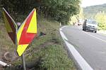 Kvůli nehodě dvou nákladních aut byla v úterý odpoledne asi na tři hodiny zavřená silnice u Černé Hory.