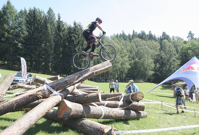 Mistrovství světa biketrial 2016 v Blansku.