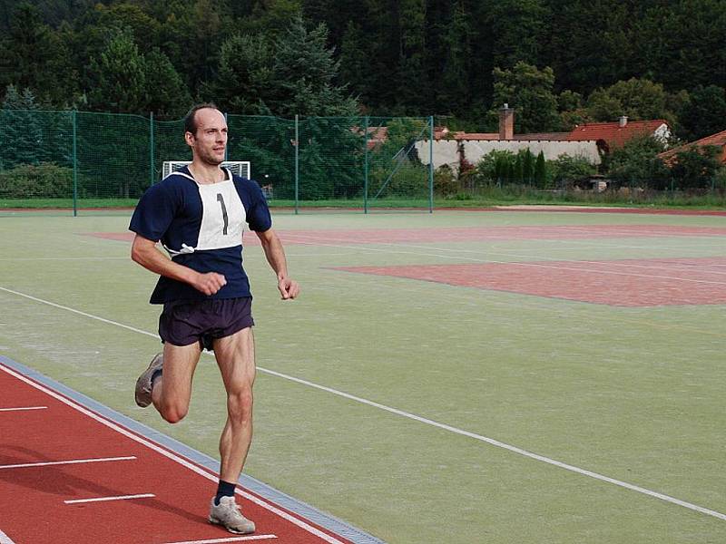 Běh Moravským krasem vyhrál blanenský běžec Jan Kohut.