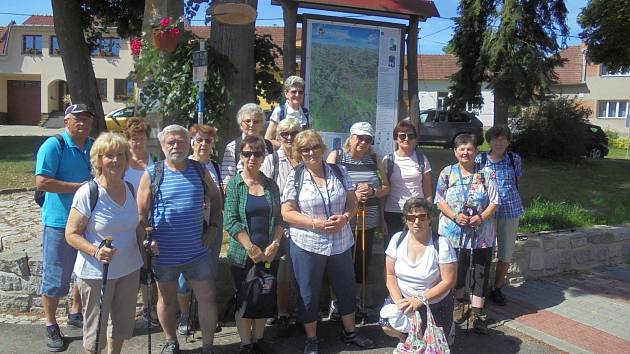 Tentokrát turisté z Adamova zamířili k Brněnské přehradě.