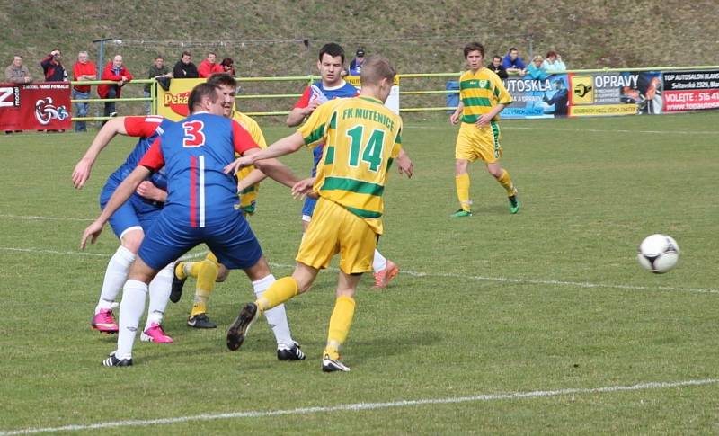 Mutěnice vyhrály v Blansku 3:0.