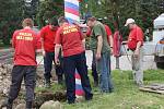 Tradiční stavění máje je v režii Sboru dobrovolných hasičů Boskovice II Mazurie.