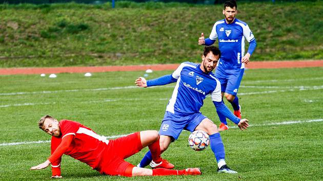 Fotbalisté Blanska sice do jarní části sezony vstoupili úspěšně, ale ani to jim nepomůže odvrátit sestup.