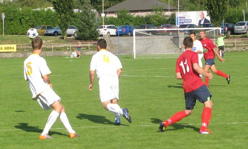 Fotbalisté Boskovic prohráli doma se Spartou Brno 1:3.