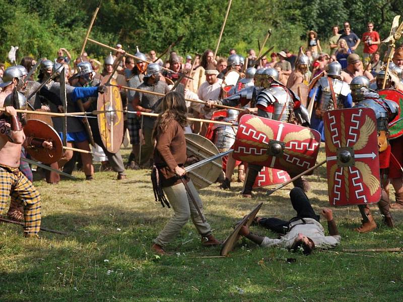 V sobotu 15. srpna s e v keltské usedlosti Isarno u Letovic konala  Keltsko-římská bitva o pohár sličné lady Purkabonové z Dolních Horněchlup