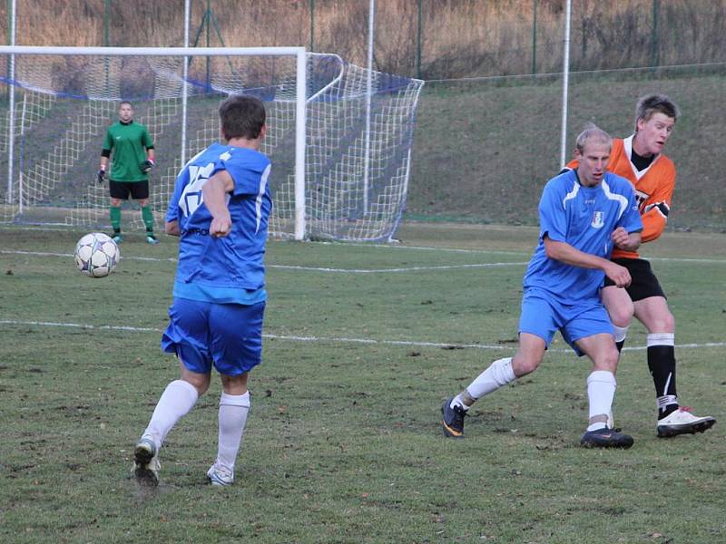 Fotbalisté Blanska rozdrtili znojemský Inzert Expres 6:0.