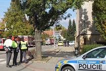 Policisté museli například evakuovat Střední školu André Citroëna v Boskovicích.