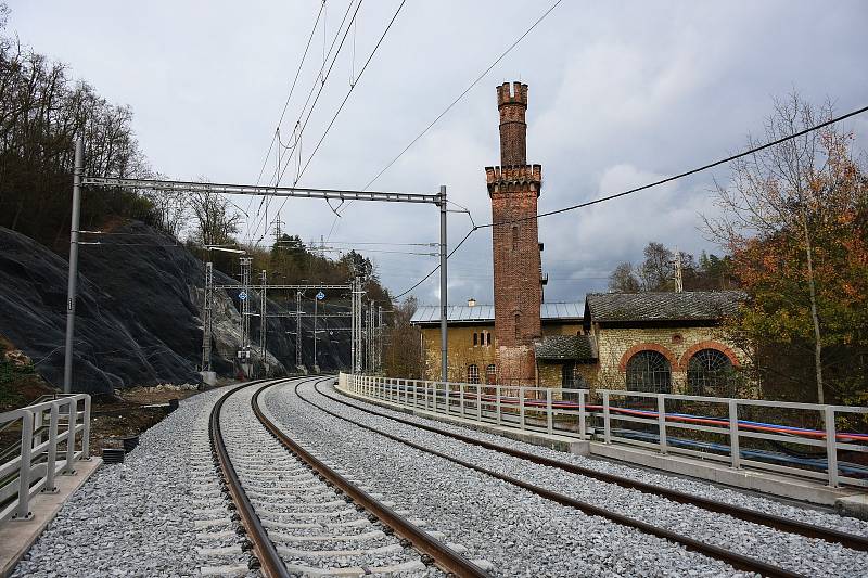 Proměna blanenské Klamovky při rekonstrukci železničního koridoru Brno - Blansko.
