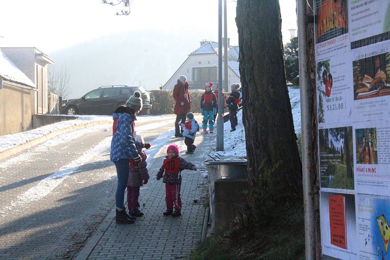 Adamovská Vlásenka patřila v sobotu dopoledne běžcům. Konal se sedmý ročník Mikulášského běhu do vrchu.