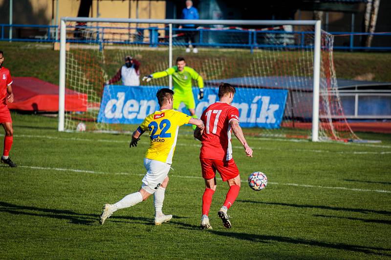 Blanenští fotbalisté prohráli ve 20. kole FORTUNA:NÁRODNÍ LIGY na domácím hřišti s Jihlavou 1:3.