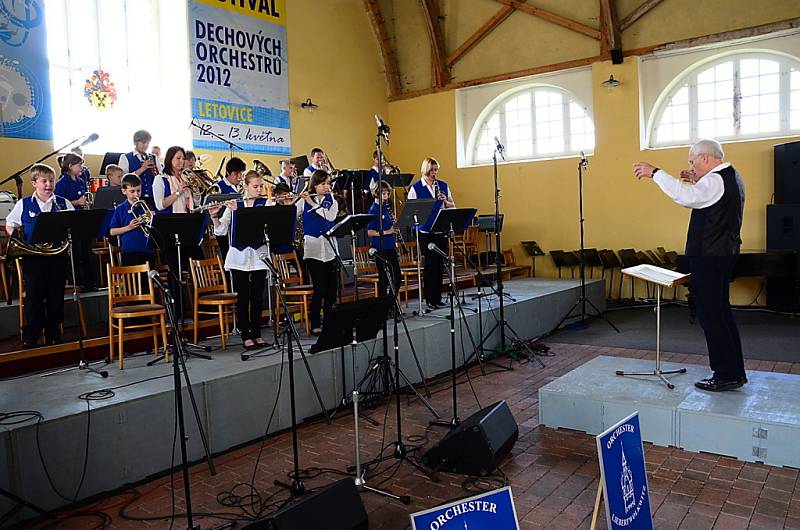 Letovice na celý víkend ovládl Mezinárodní festival dechových orchestrů